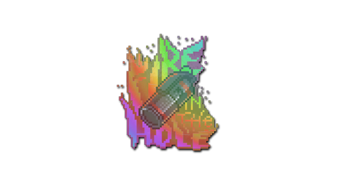 Sticker | Fire in the Hole (Holo)