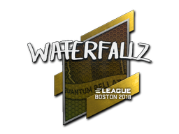 Pegatina | waterfaLLZ | Boston 2018