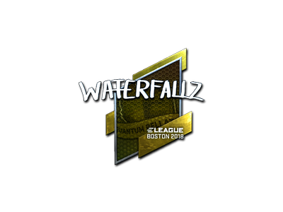 Çıkartma | waterfaLLZ (Parlak) | Boston 2018