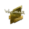 Sticker | wayLander (Gold) | Boston 2018