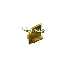 Sticker | wayLander (Gold) | Boston 2018