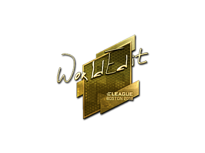 Sticker | WorldEdit (or) | Boston 2018