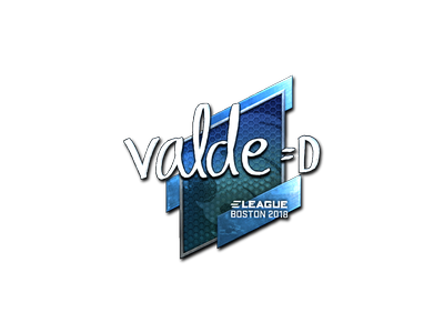 Sticker | v4lde (Foil) | Boston 2018