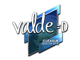 Sticker | v4lde (Foil) | Boston 2018