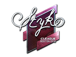 스티커 | STYKO (Foil) | Boston 2018