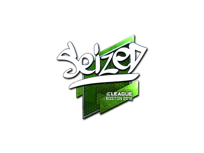 Sticker | seized (Foil) | Boston 2018