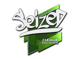 Sticker | seized | Boston 2018