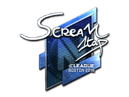 Sticker | ScreaM (Foil) | Boston 2018