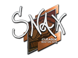 Naklejka | Snax | Boston 2018