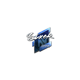 Sticker | SIXER (Foil) | Boston 2018