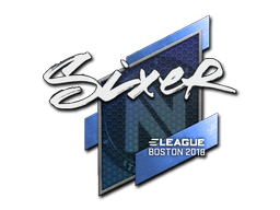 Aufkleber | SIXER | Boston 2018