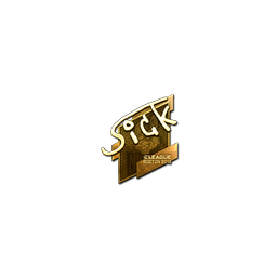 Sticker | SicK (Gold) | Boston 2018