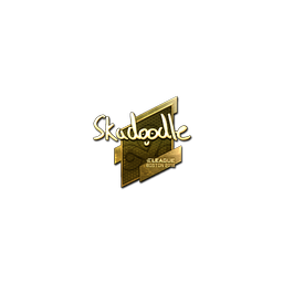 Sticker | Skadoodle (Gold) | Boston 2018