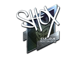 Sticker | shox (Foil) | Boston 2018