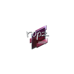 Sticker | ropz (Foil) | Boston 2018