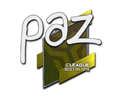 Sticker | paz | Boston 2018