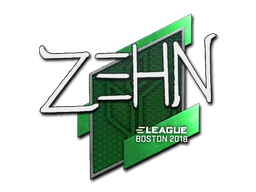 Наліпка | zehN | Бостон 2018