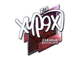 Наліпка | Xyp9x (лискуча) | Бостон 2018