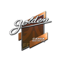 Sticker | Golden | Boston 2018