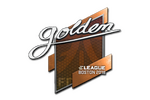 Sticker | Golden | Boston 2018