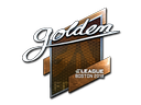 Sticker | Golden | Boston 2018