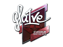 Sticker | gla1ve (Foil) | Boston 2018