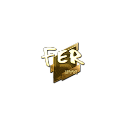 free csgo skin Sticker | fer (Gold) | Boston 2018