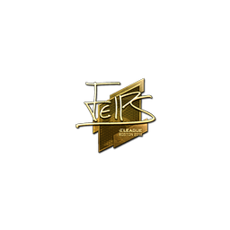 Sticker | felps (Gold) | Boston 2018