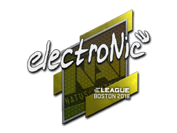 Naklejka | electronic | Boston 2018
