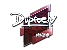 Наліпка | dupreeh (лискуча) | Бостон 2018