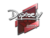 Наклейка | dupreeh | Бостон-2018