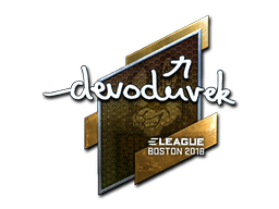 Aufkleber | devoduvek (Glanz) | Boston 2018