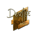 Sticker | device (Gold) | Boston 2018