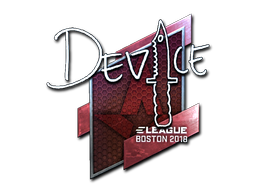 Sticker | device (Foil) | Boston 2018