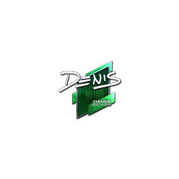 Sticker | denis (Foil) | Boston 2018