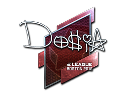 Autocolante | Dosia (Foil) | Boston 2018