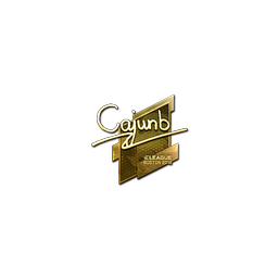 Sticker | cajunb (Gold) | Boston 2018