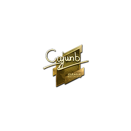 free csgo skin Sticker | cajunb (Gold) | Boston 2018