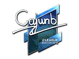 Sticker | cajunb (Foil) | Boston 2018