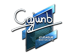 Sticker | cajunb (Foil) | Boston 2018 image