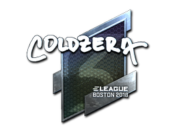스티커 | coldzera (Foil) | Boston 2018