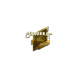 free csgo skin Sticker | coldzera (Gold) | Boston 2018