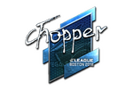 Sticker | chopper (Foil) | Boston 2018