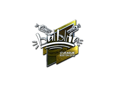 Sticker | balblna (Foil) | Boston 2018