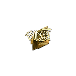 Sticker | bodyy (Gold) | Boston 2018