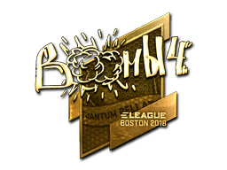 Sticker | Boombl4 (Gold) | Boston 2018