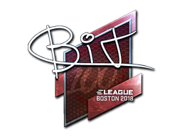 Aufkleber | BIT (Glanz) | Boston 2018