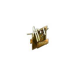 Sticker | apEX (Gold) | Boston 2018