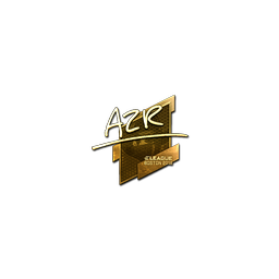 Sticker | AZR (Gold) | Boston 2018