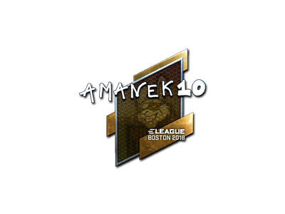 Sticker | AmaNEk (Foil) | Boston 2018